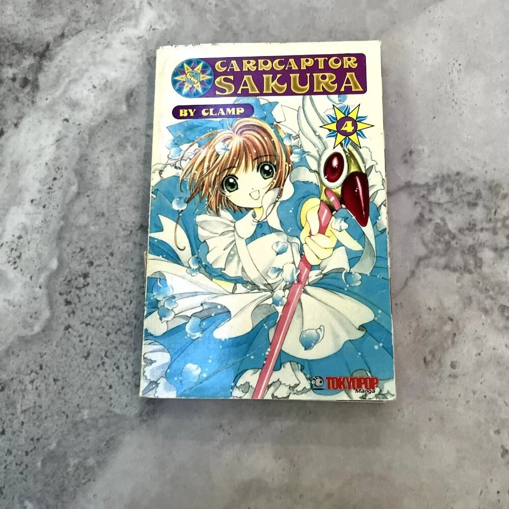 Cardcaptor Sakura Volume 4 Manga Book First Print 2001 TokyoPop